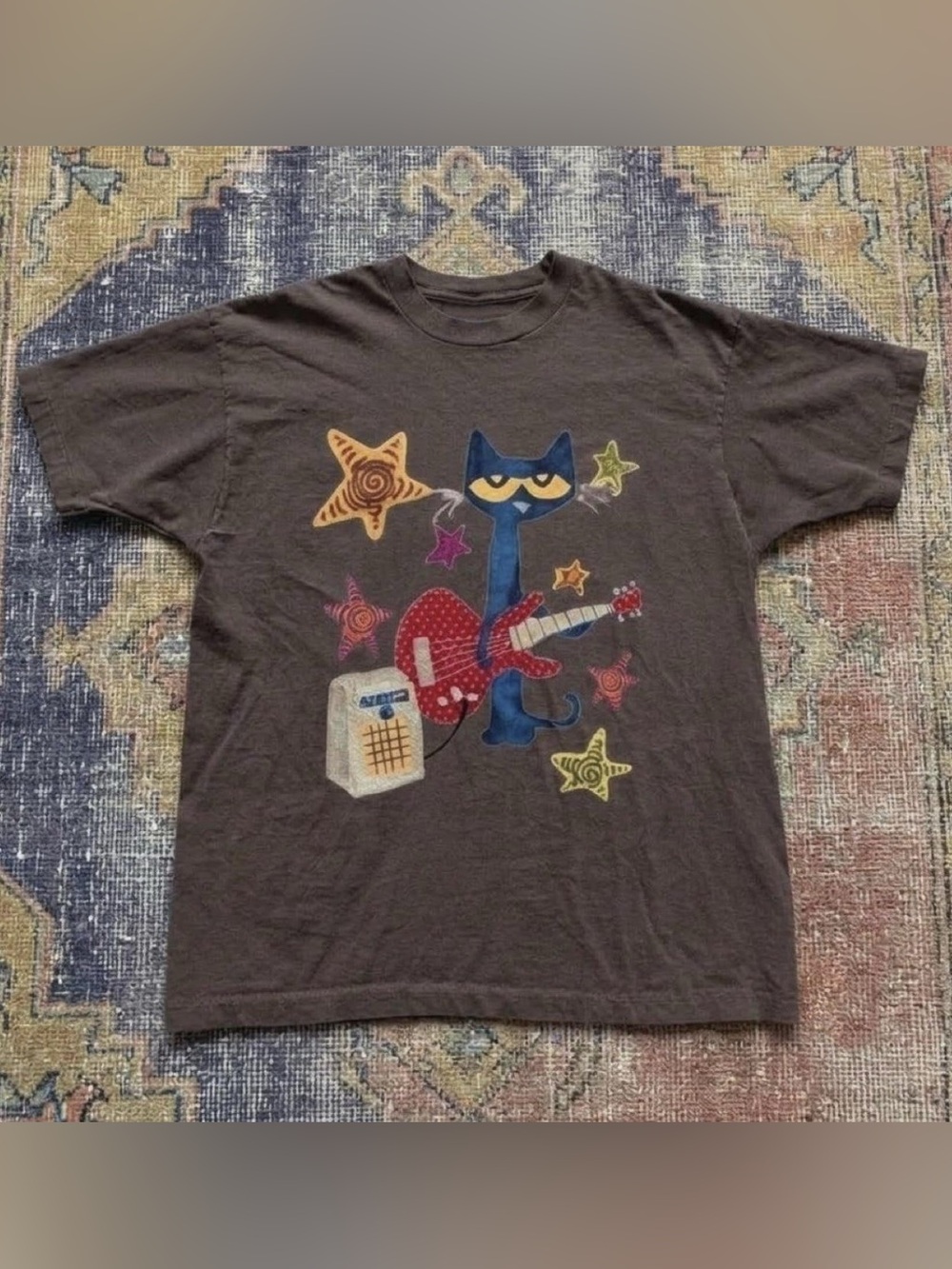 Pete the cat graphic tee